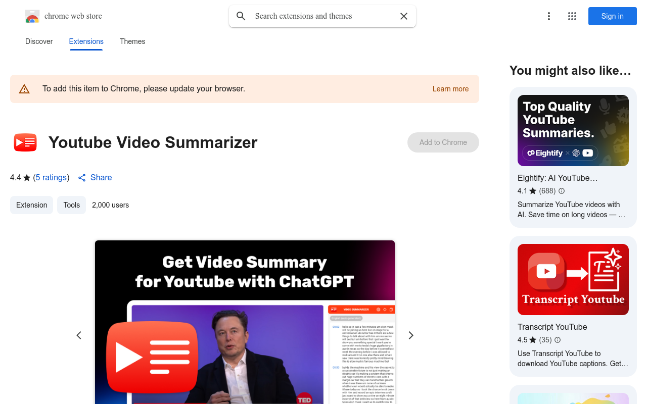 Video Summarizer
