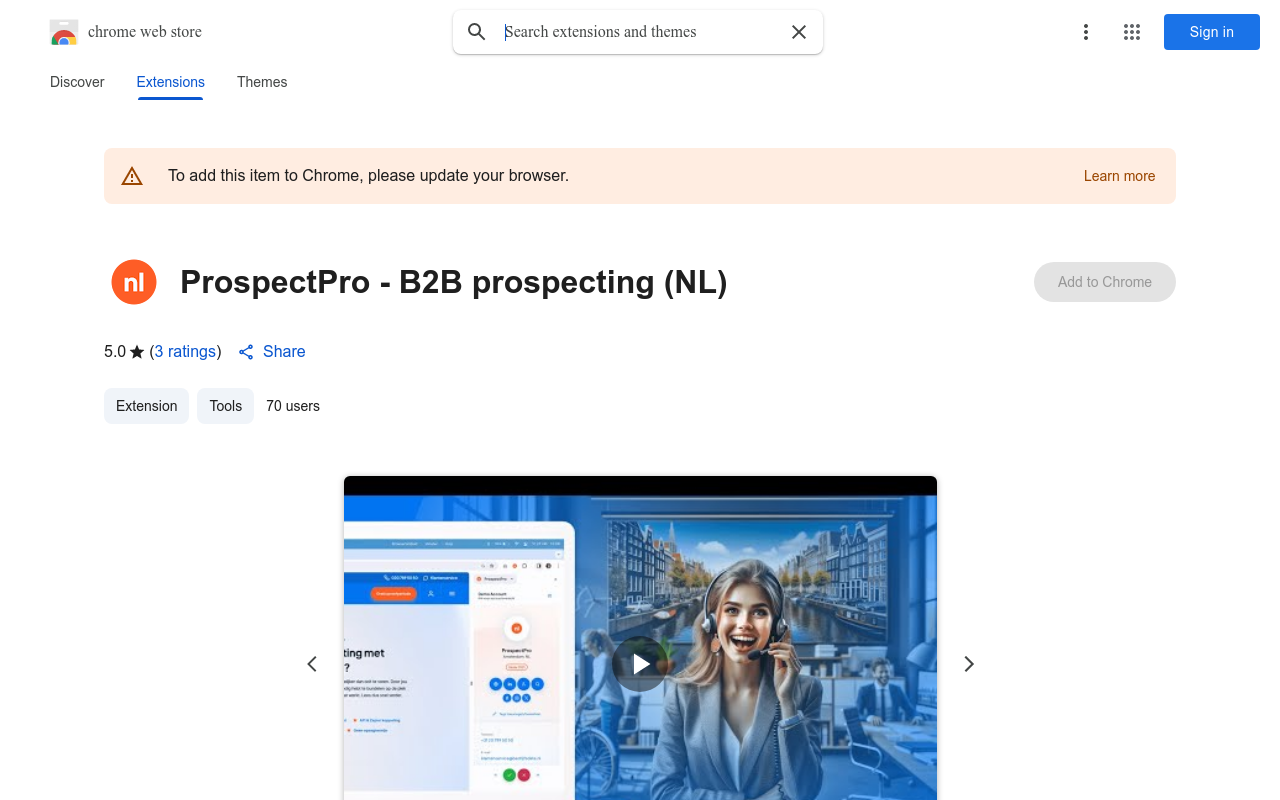 ProspectPro - B2B prospecting (NL)