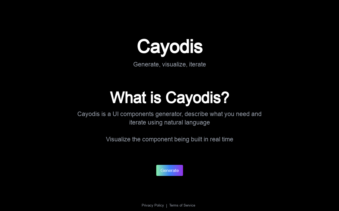 Cayodis