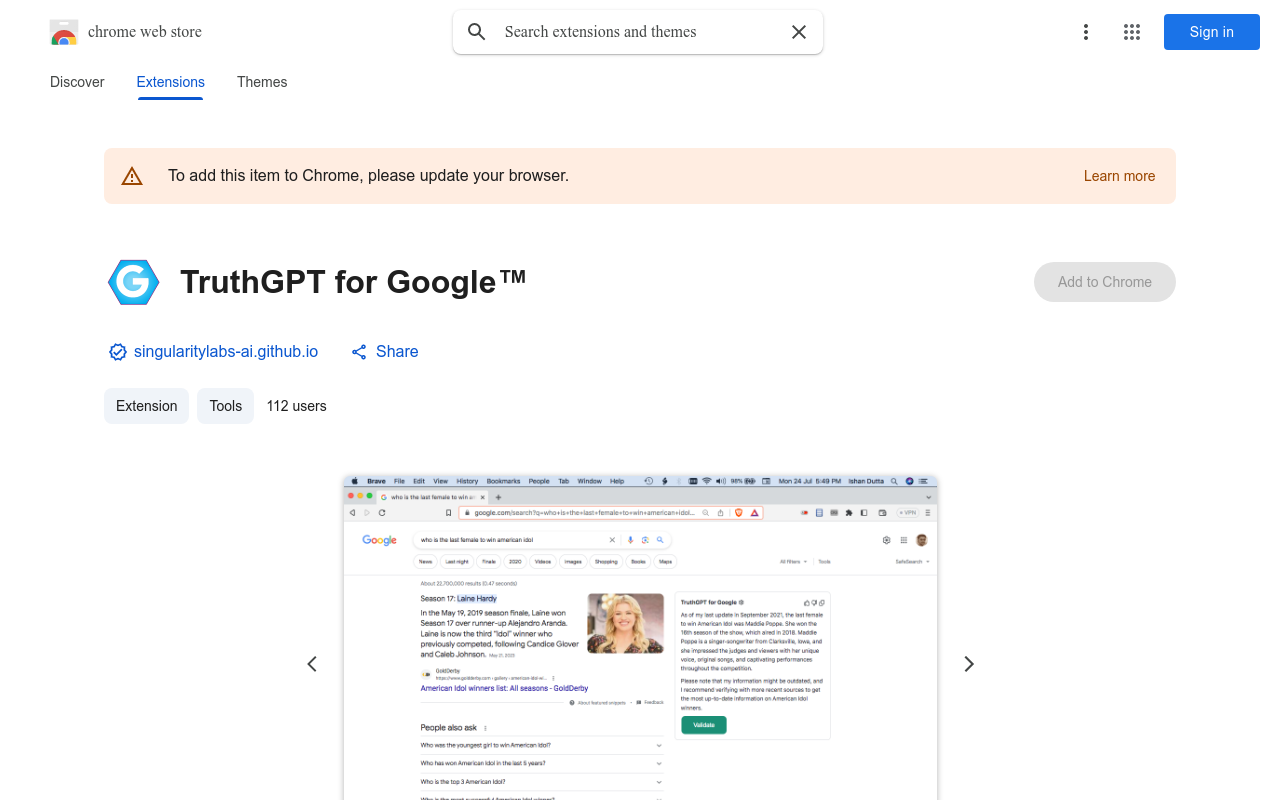 TruthGPT for Google™