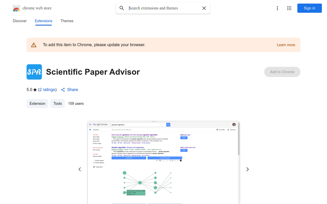 Scientific Paper Advisor