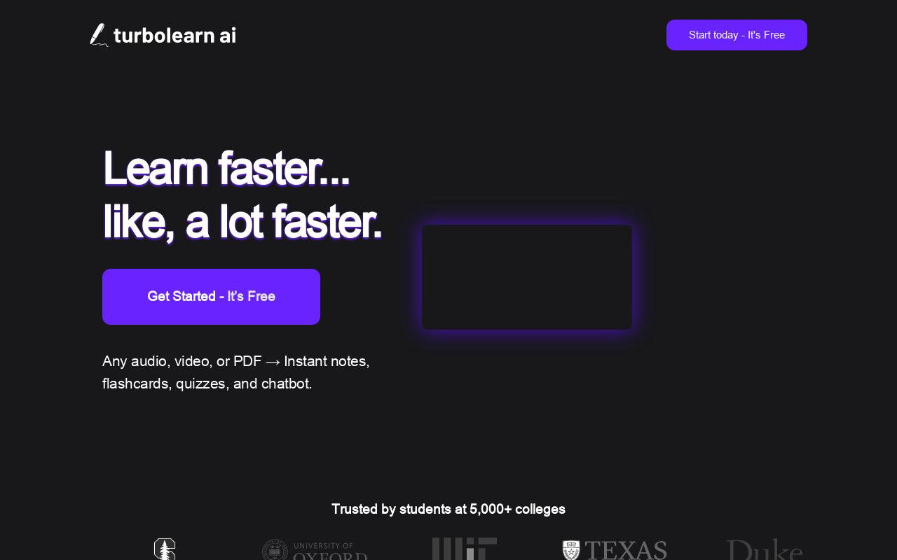 TurboLearn AI