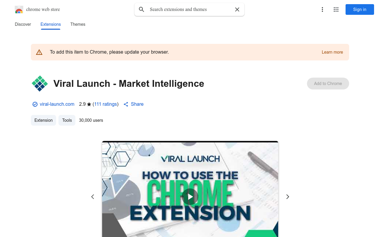 Viral Launch - Market Intelligence