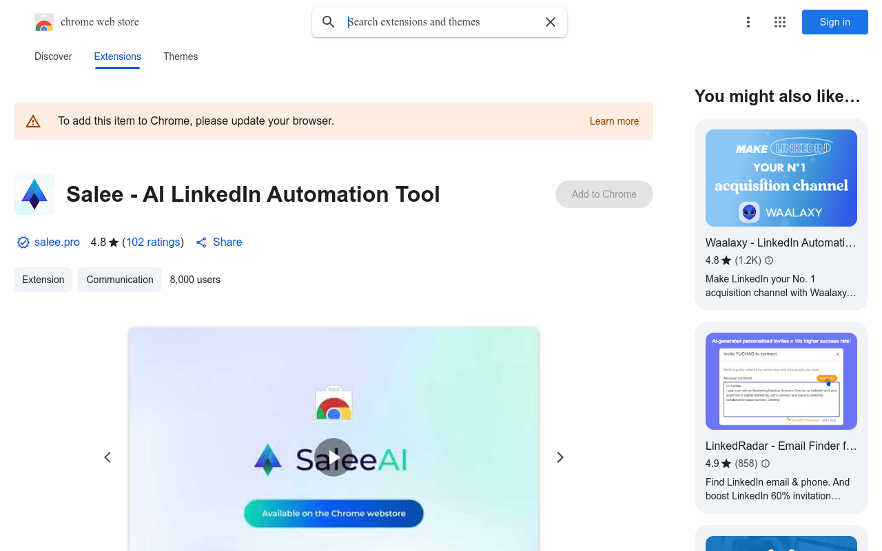 Salee - AI-Driven Network Sales Success