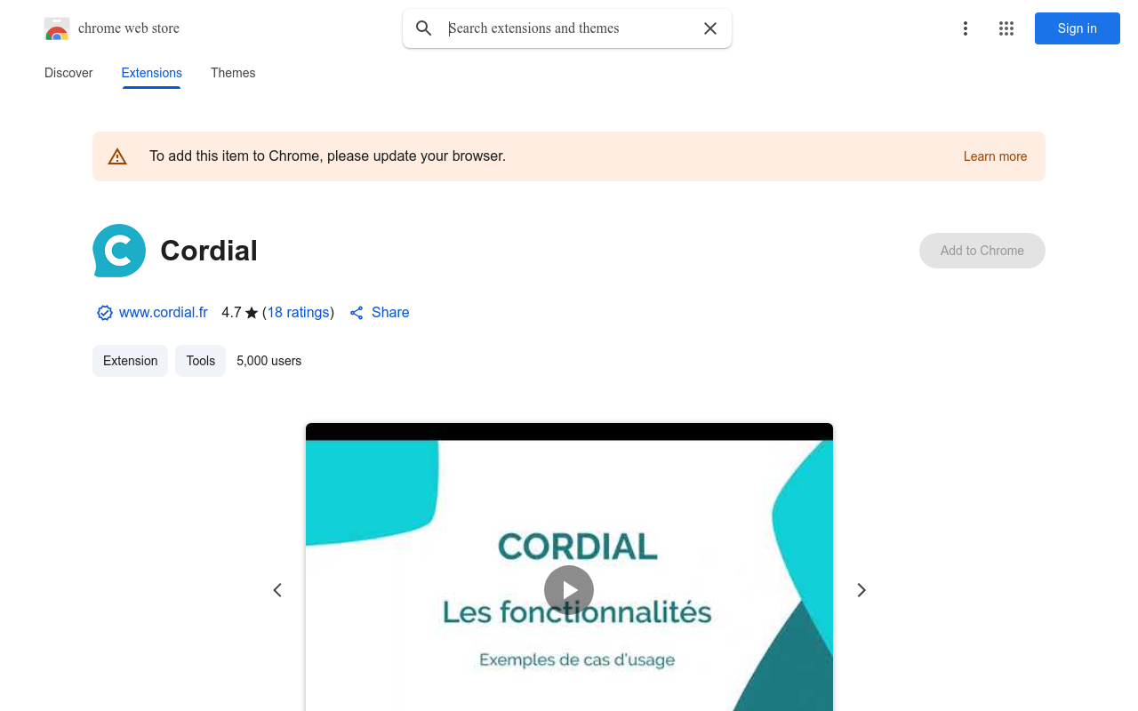 Cordial
