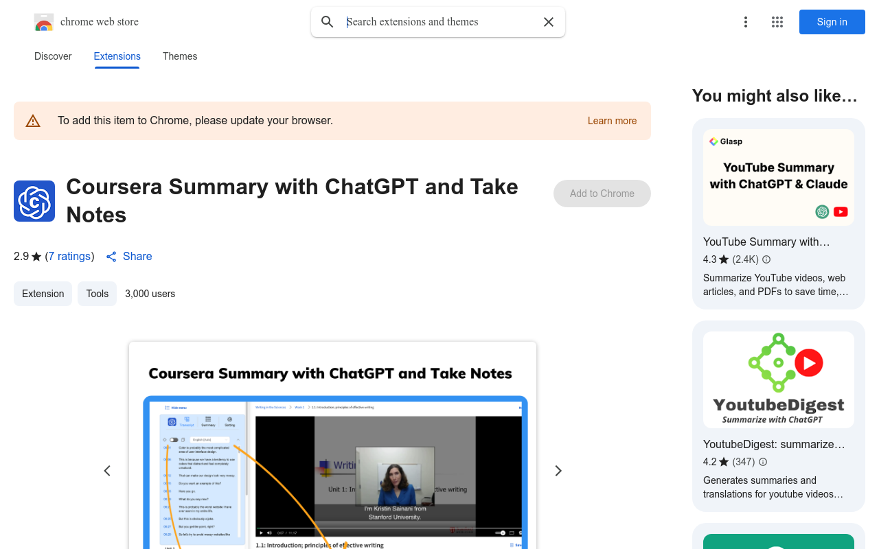 Coursera Summary with ChatGPT and Take Notes
