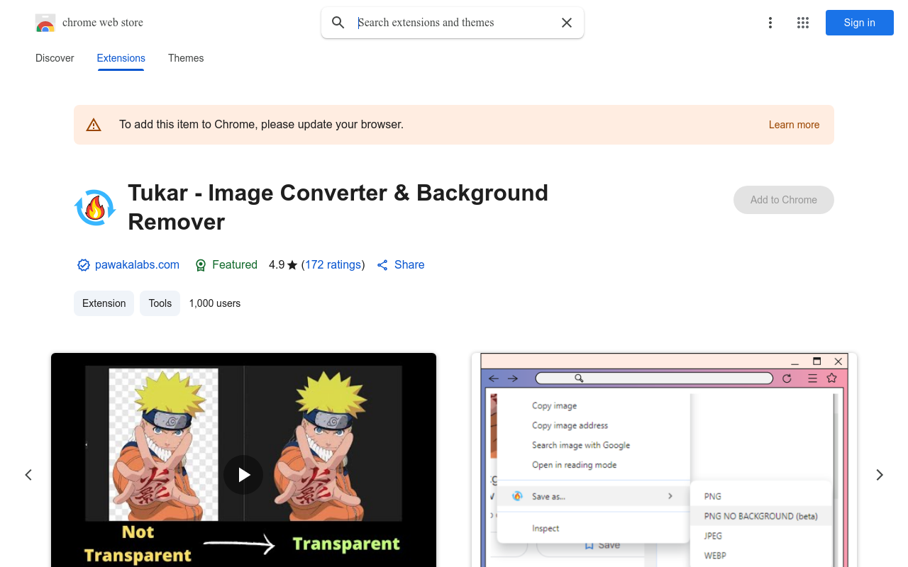 Tukar - Image Converter & Background Remover