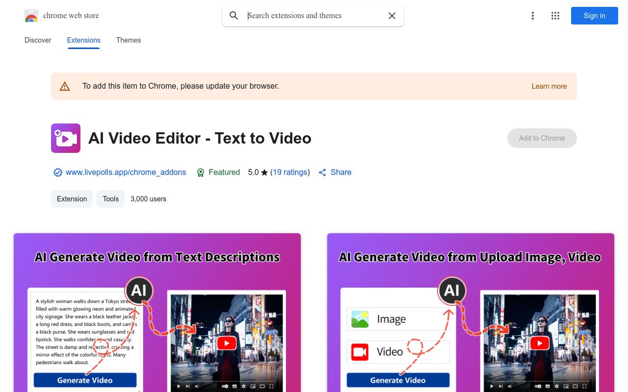 AI Video Editor - Text to Video By Sora