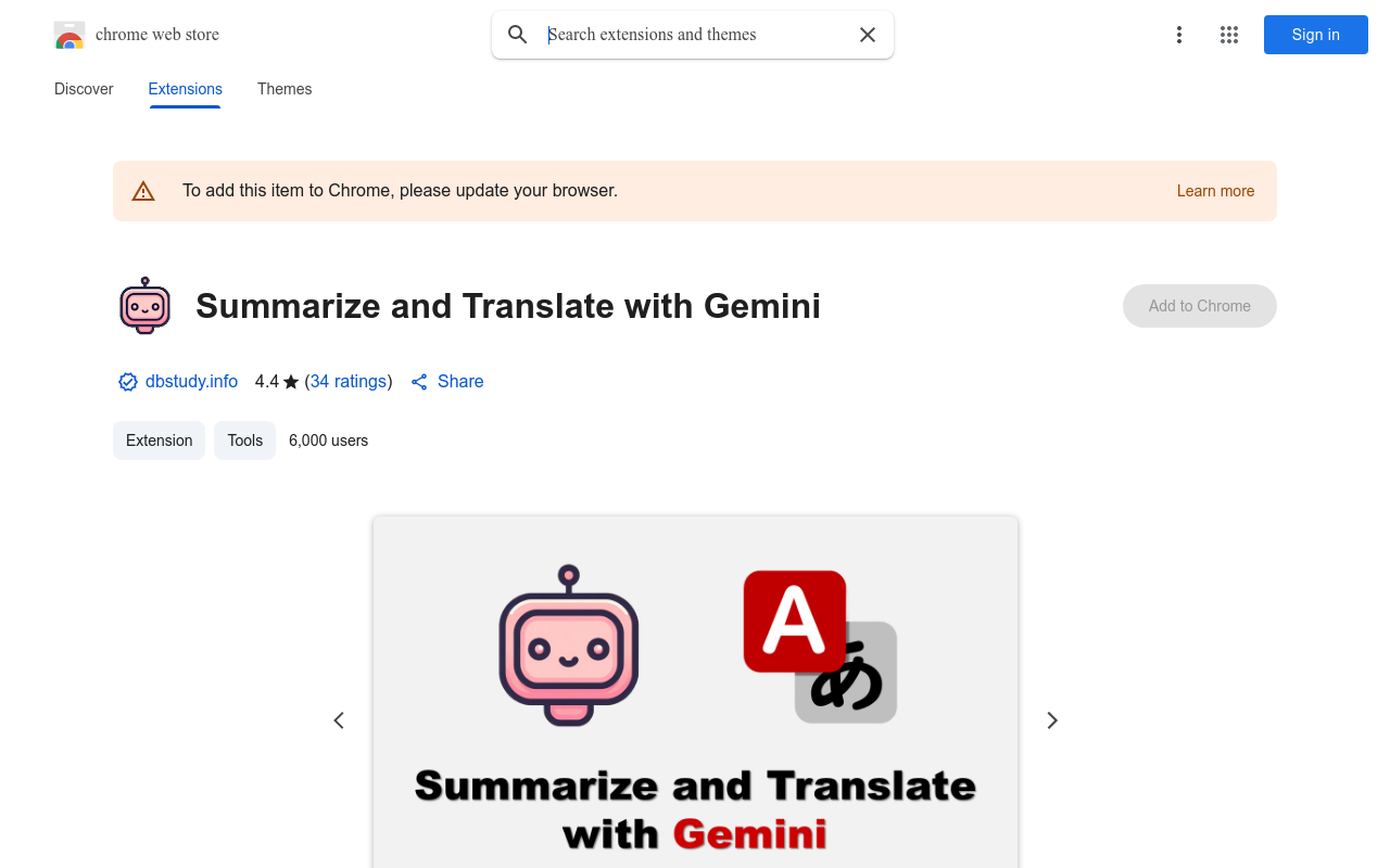 Summarize and Translate with Gemini