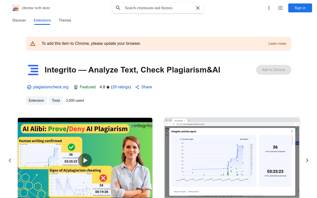 Integrito — Analyze Text, Check Plagiarism&AI