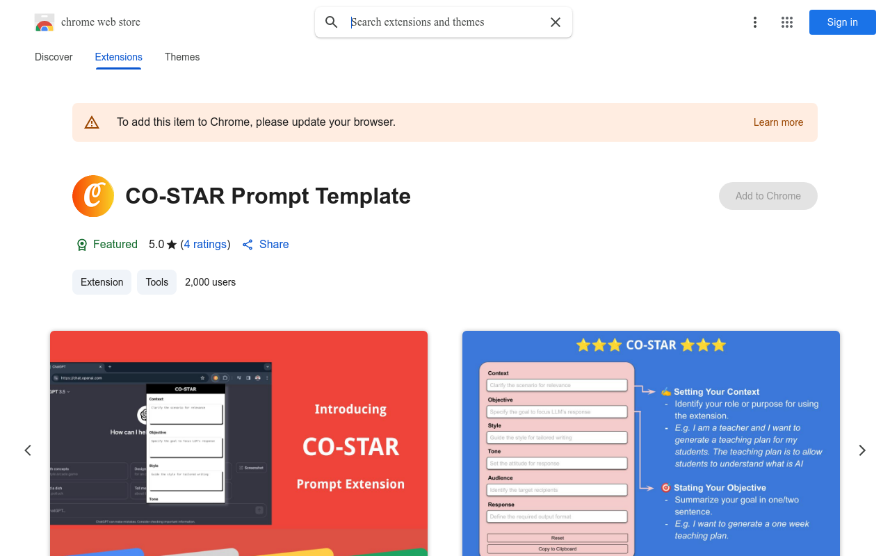 CO-STAR Prompt Template