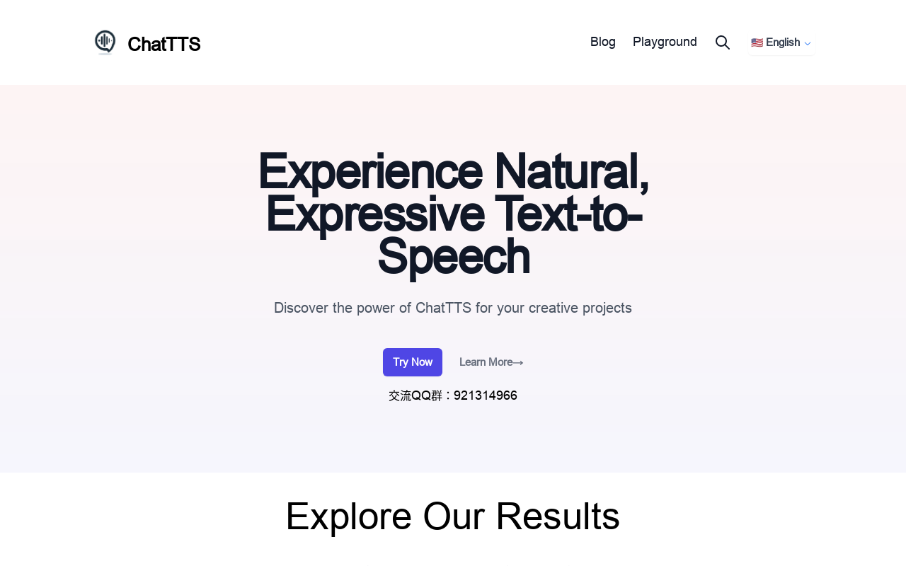 ChatTTS - Natural text-to-speech