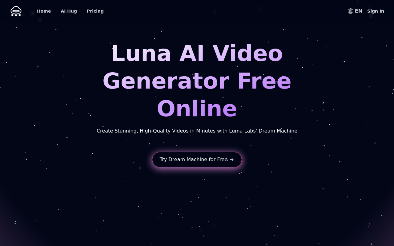 Luma AI Video Generator Free Online by Dream Machine
