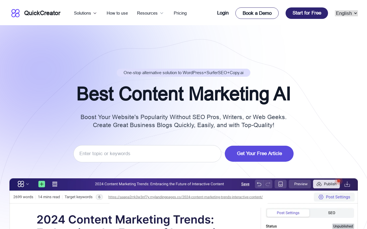 AI Blog Writer