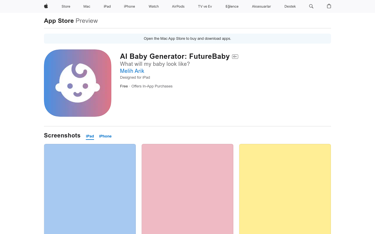 AI Baby Generator: FutureBaby