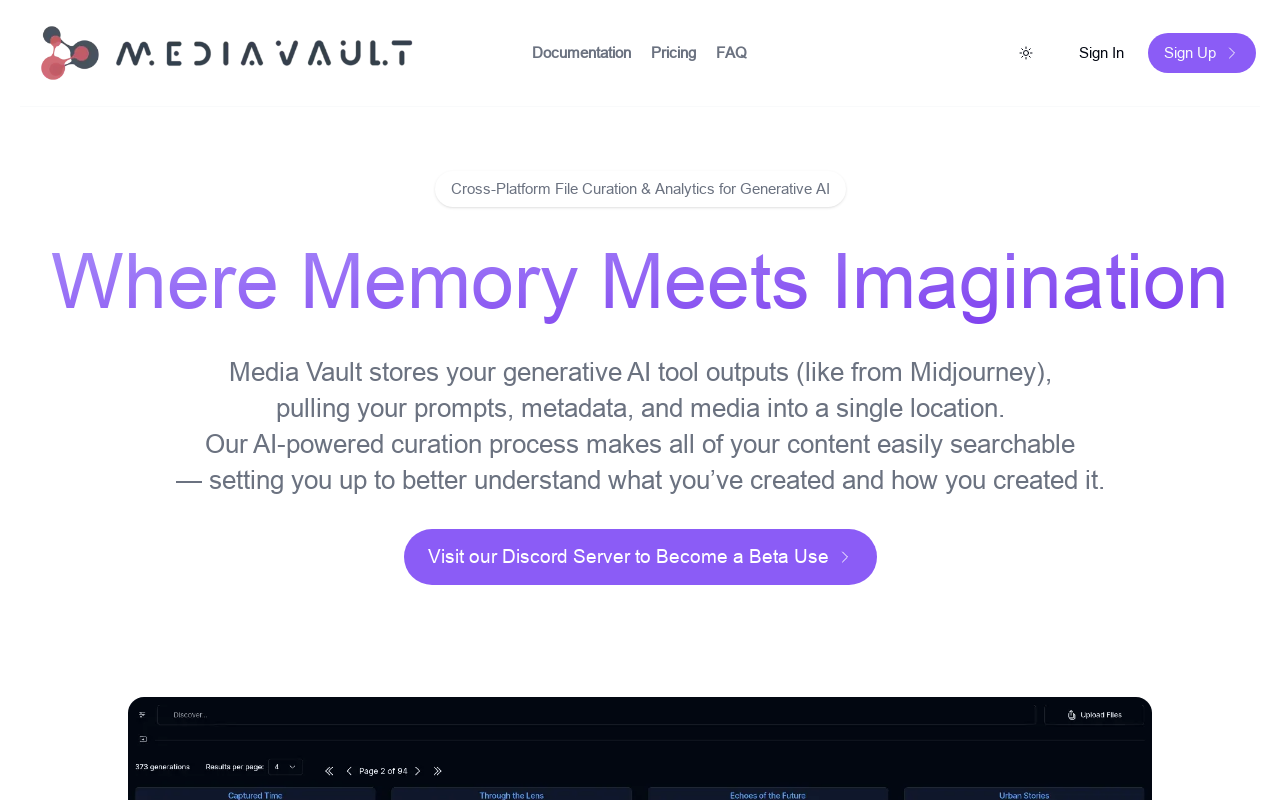 Media Vault AI