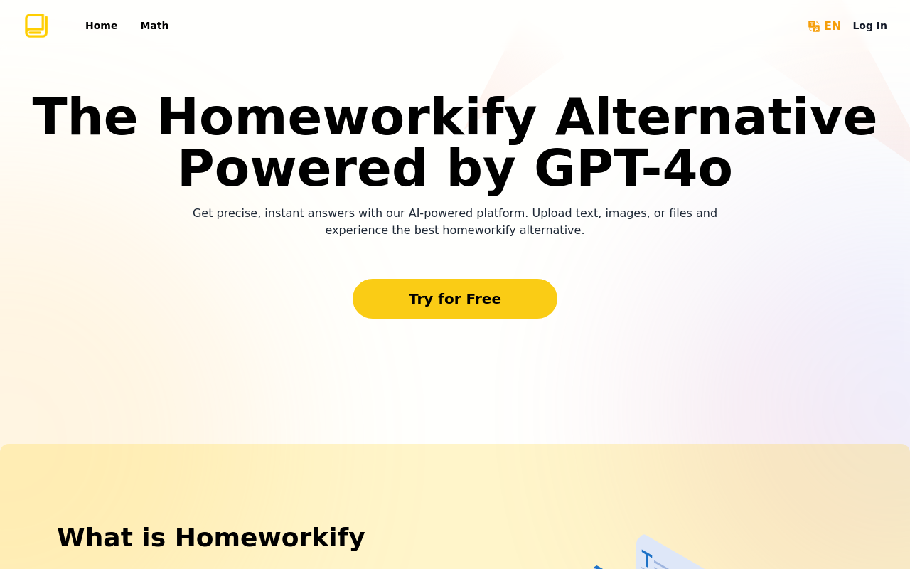 Homeworkify.im : Master Homework with GPT-4o