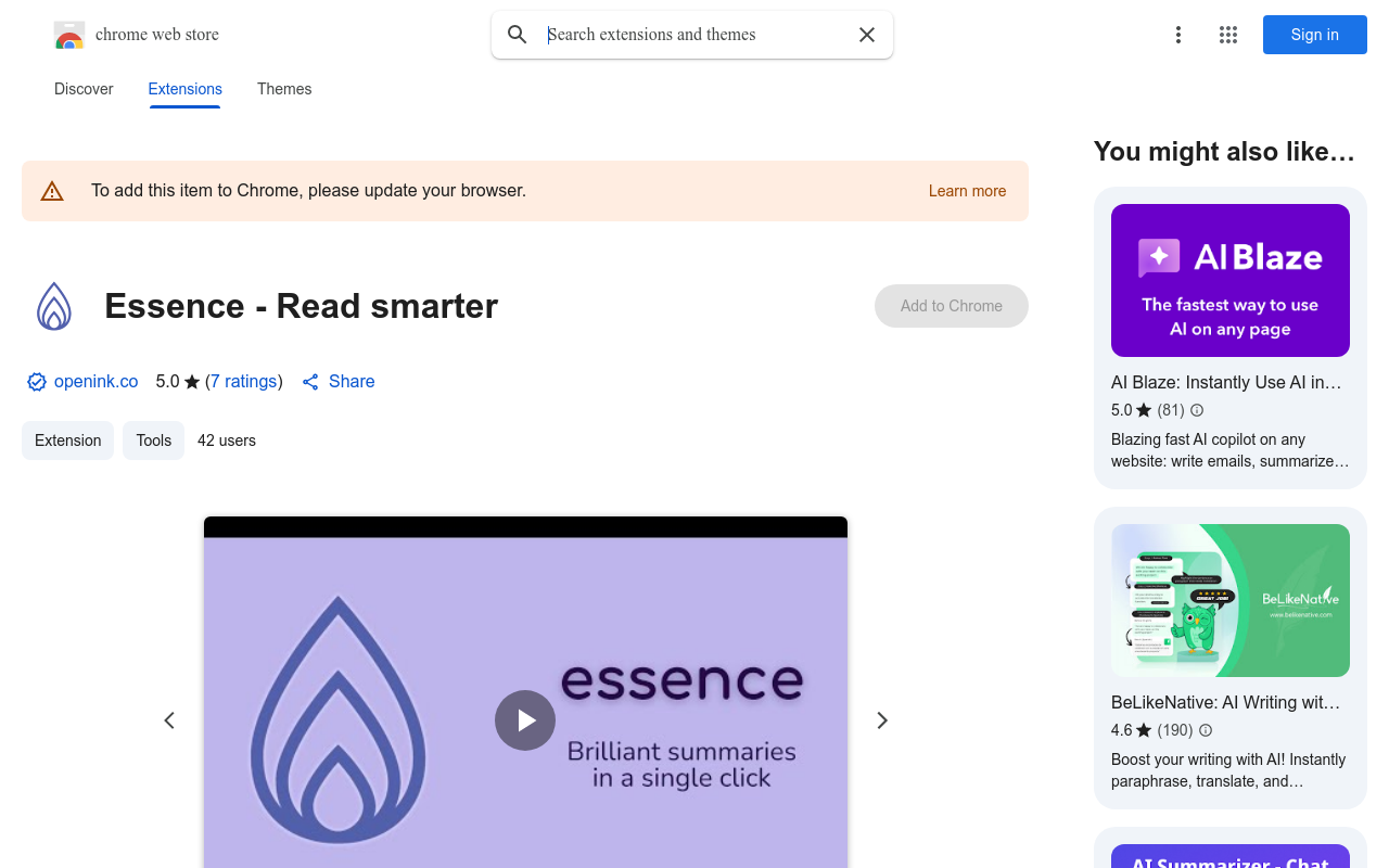 Essence - Read Smarter