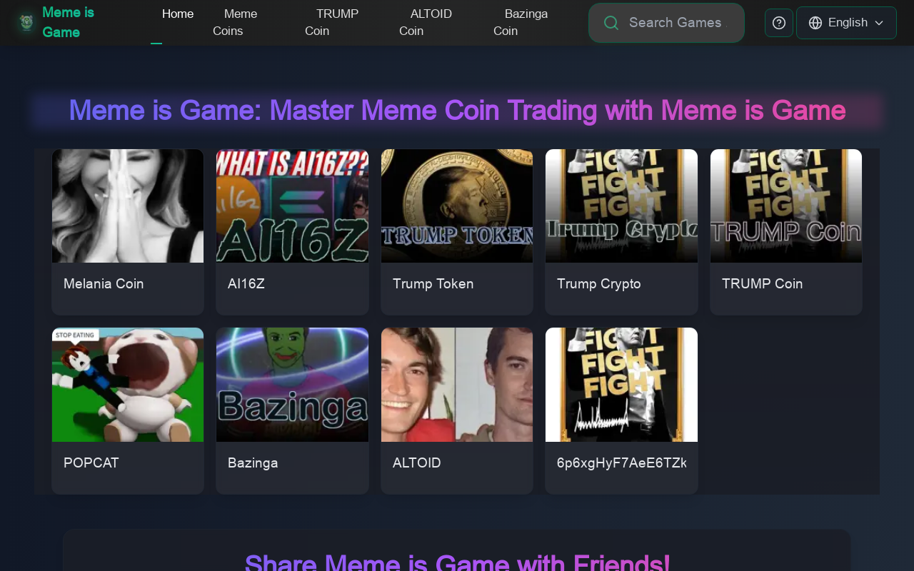 MEME is Game