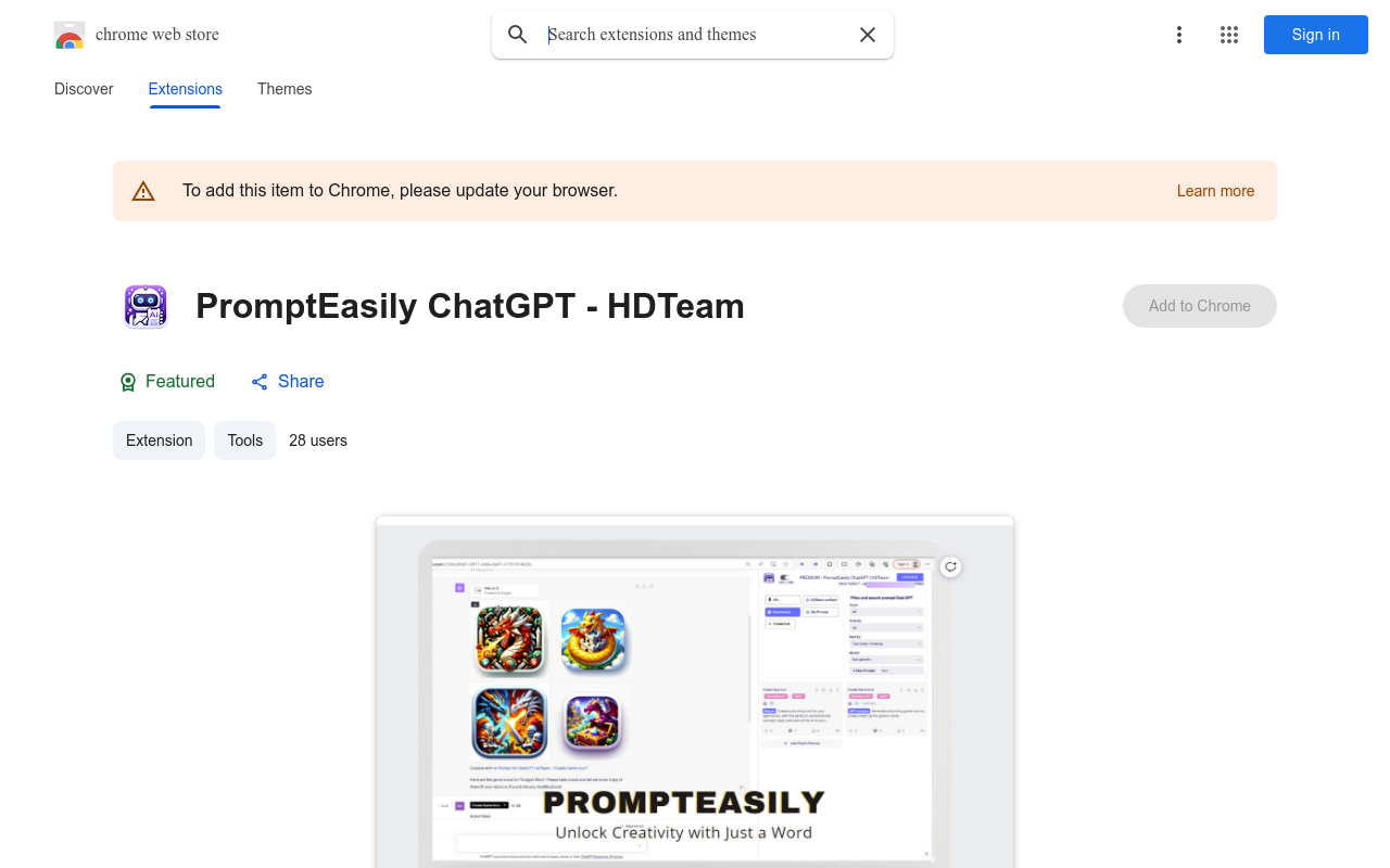 PromptEasily ChatGPT - HDTeam