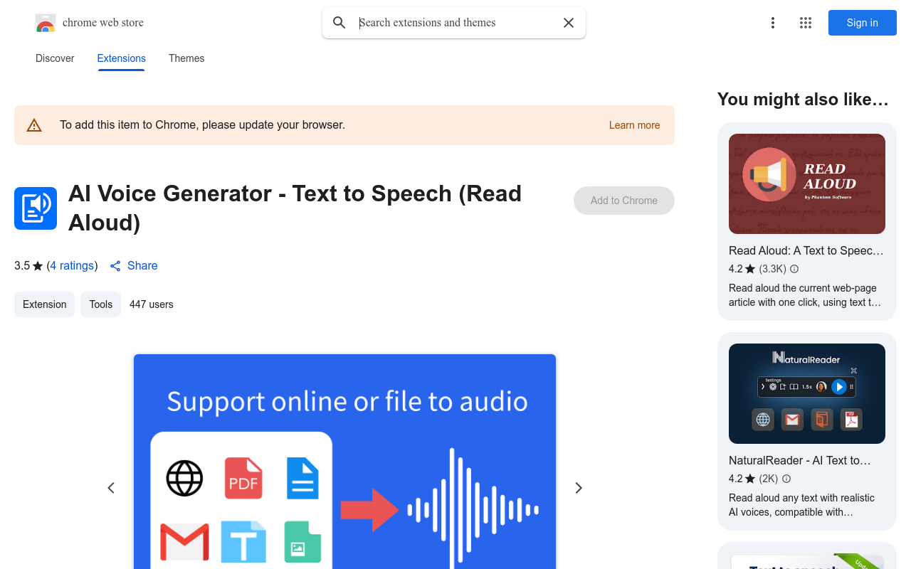 AI Voice Generator - Text to Speech Voice Reader