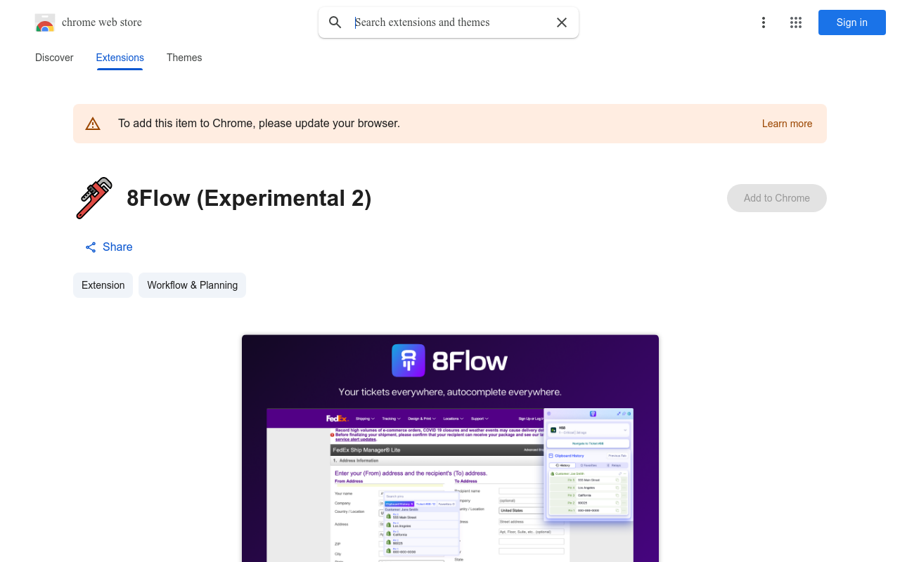 8Flow (Experimental)