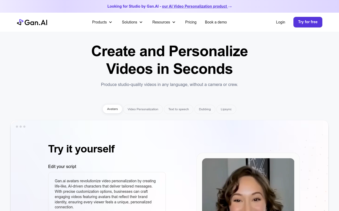 Studio by Gan.AI Recorder