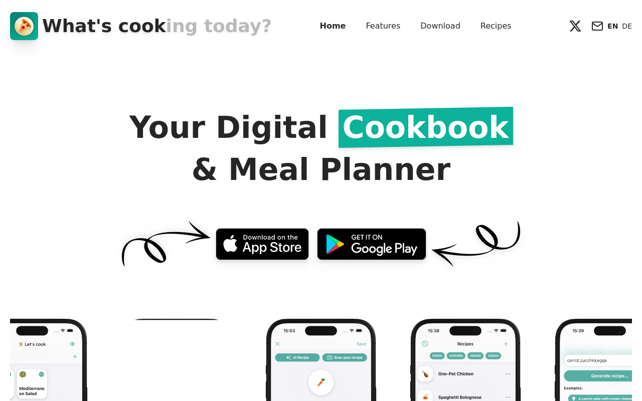 Whats Cooking: Meal Planner
