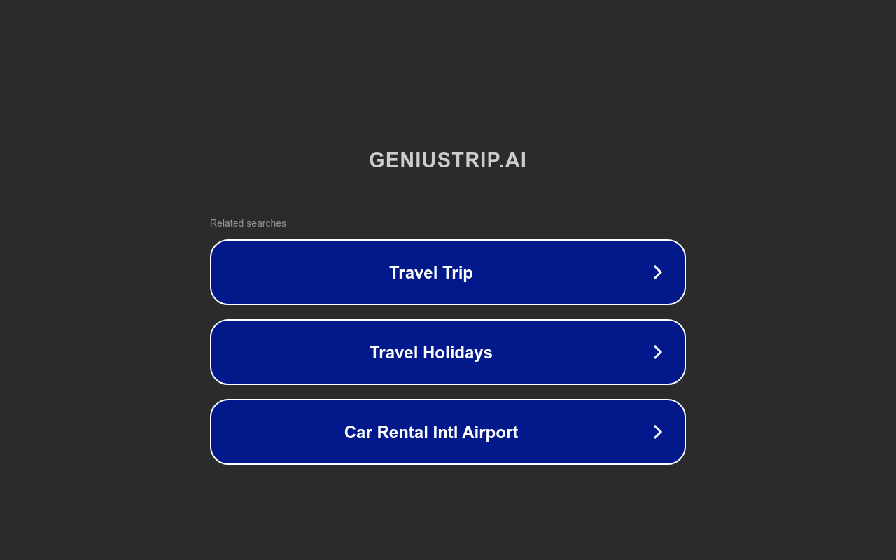 GeniusTrip