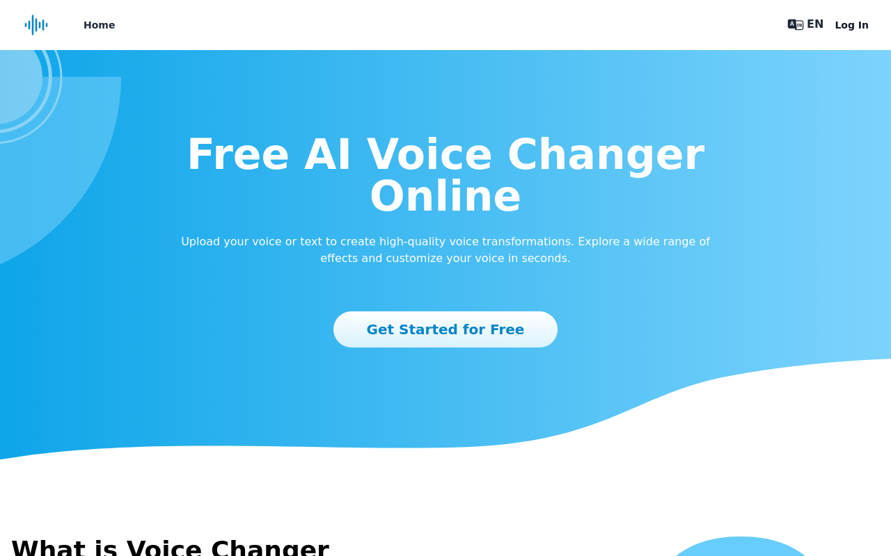 VoiceChanger.im: AI Voice Cloner & Text to Speech Free Online