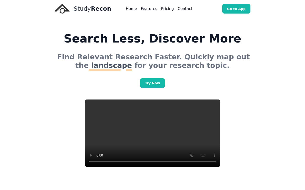 StudyRecon