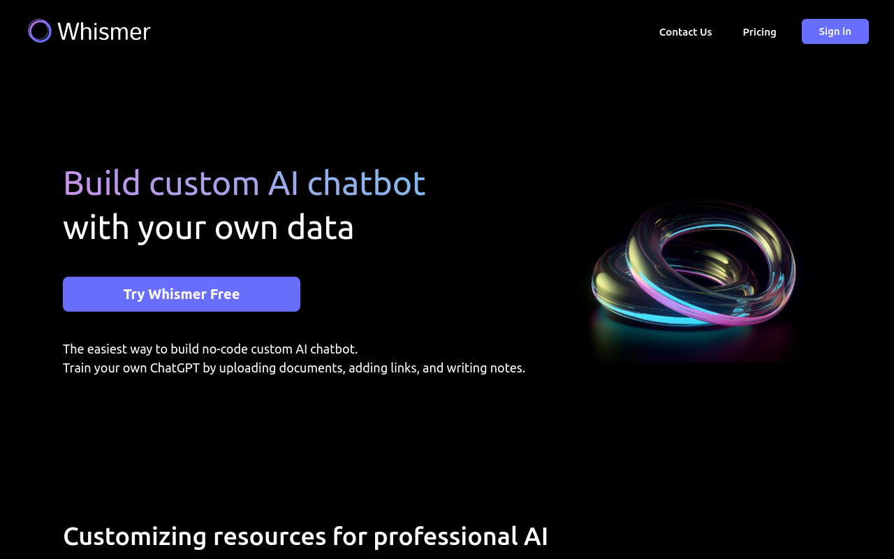 Whismer AI