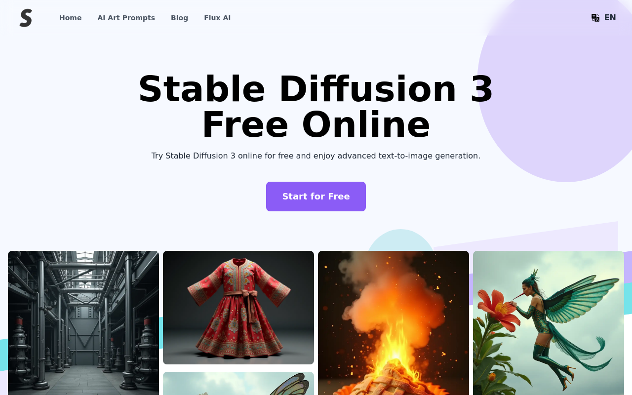 Stable Diffusion 3 AI Image Generator