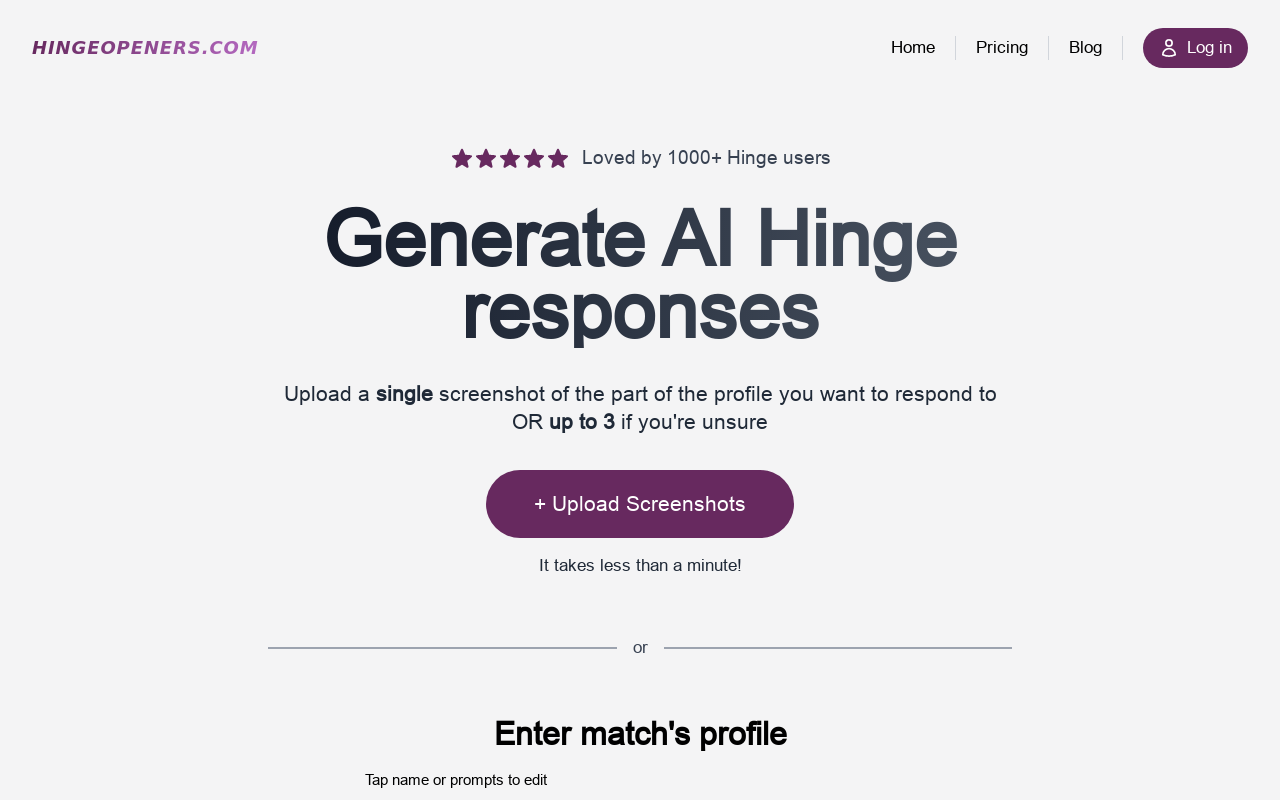 Hinge Openers