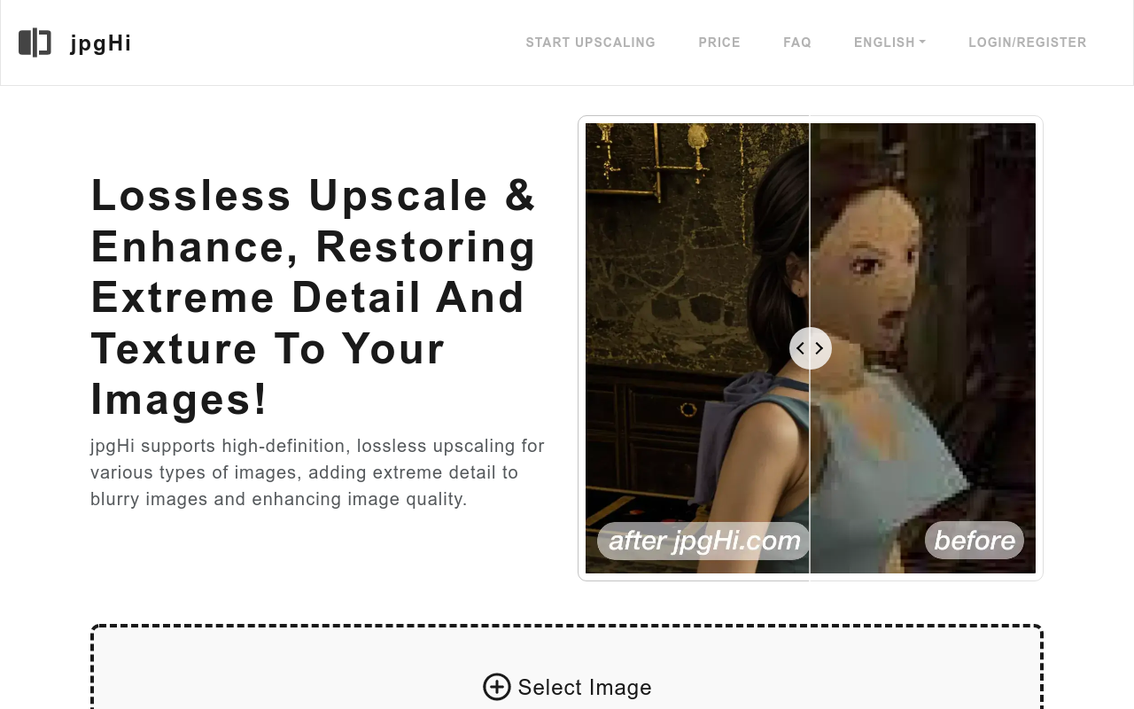 jpgHi.com Magic Image Upscale