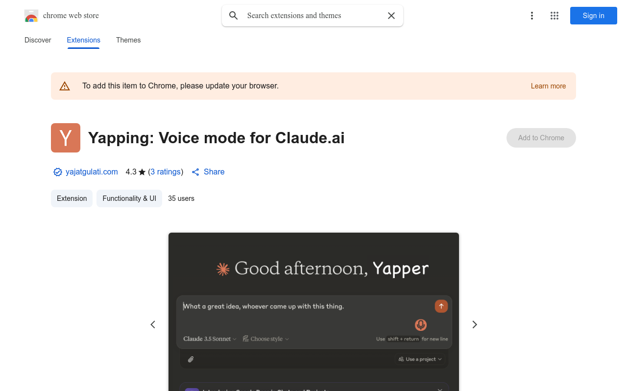 Yapping