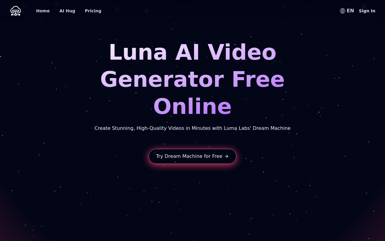 Luma AI Video Generator by Dream Machine