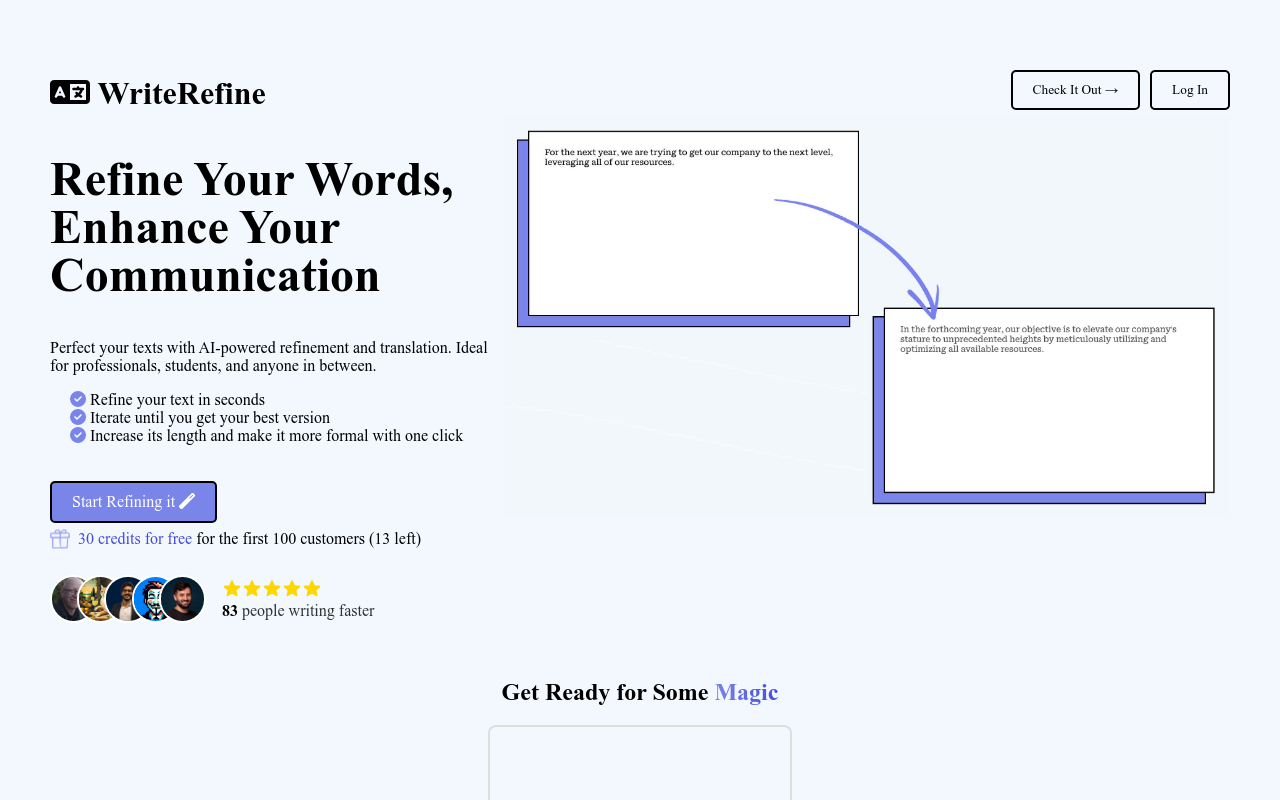 WriteRefine