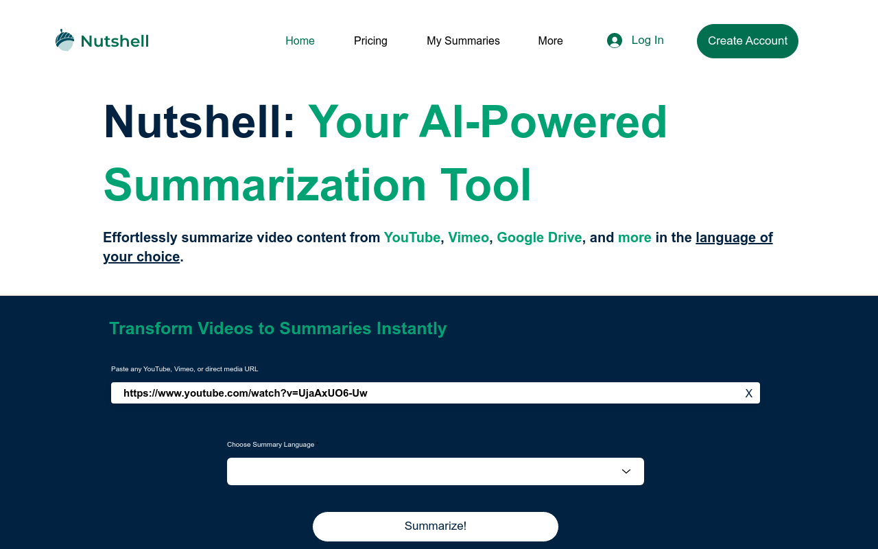 Nutshell Summaries 2.0