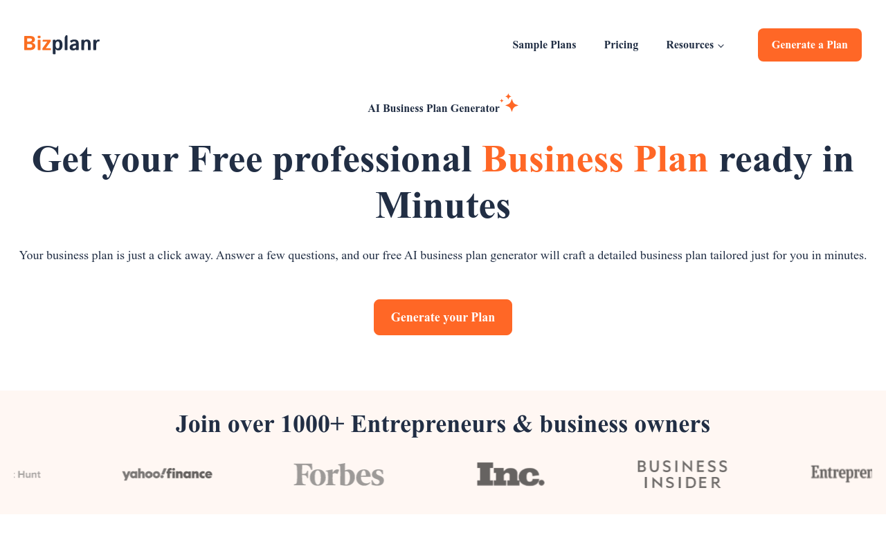 BizplanrAI