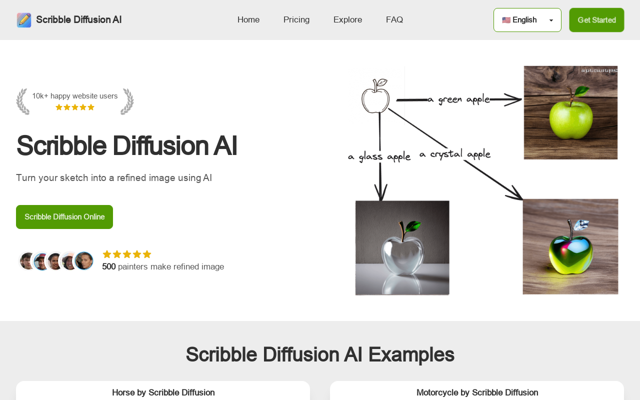 Scribble Diffusion AI