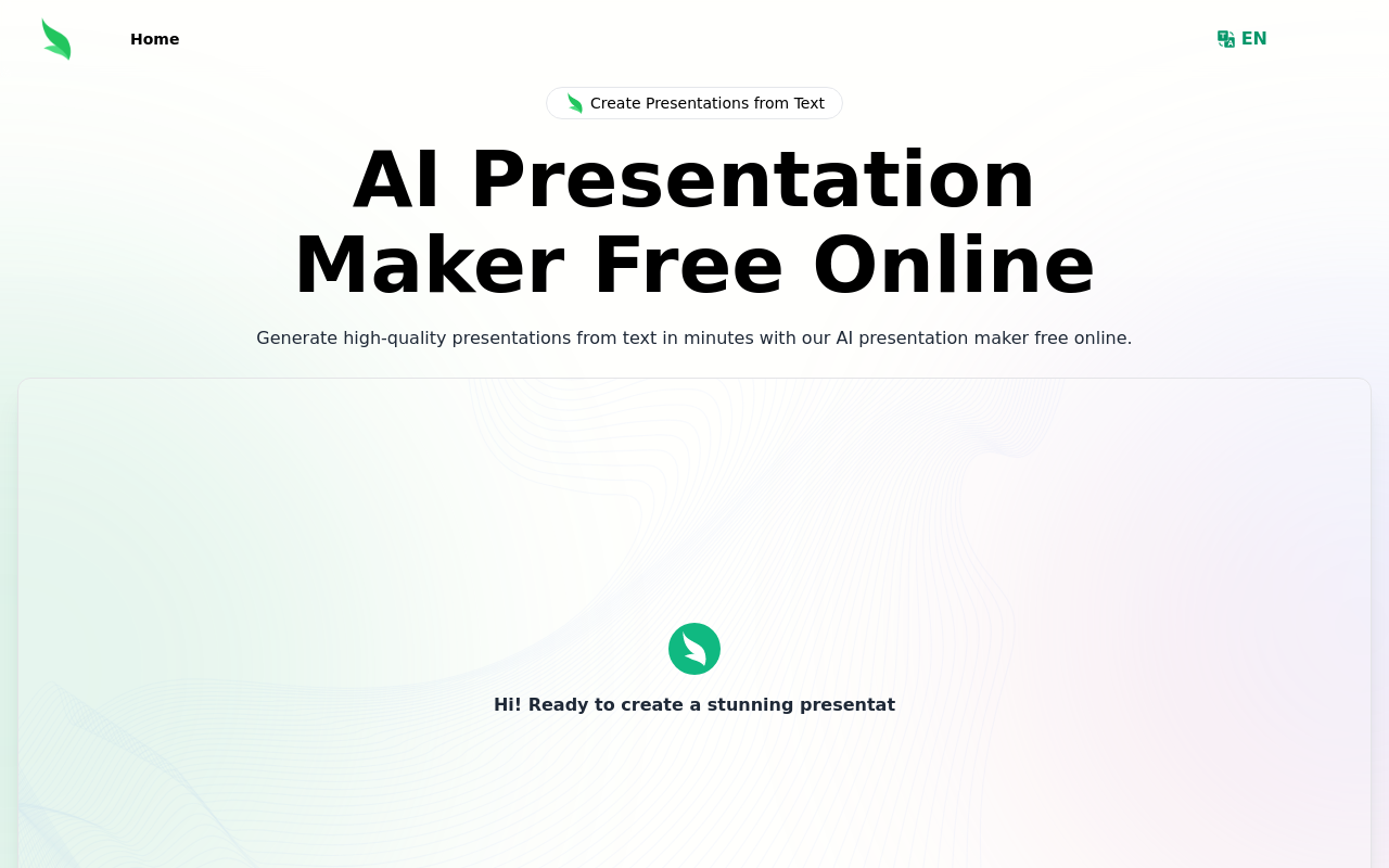 Slides.bot: AI Presentation Maker