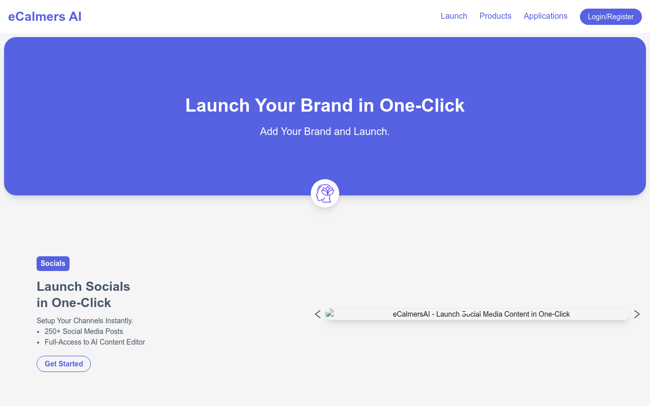 eCalmersAI - Launch in One-Click