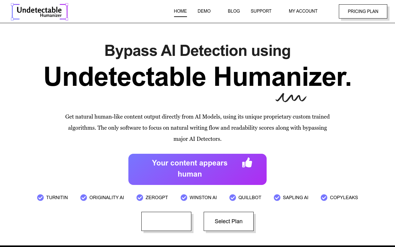Undetectable AI Humanizer