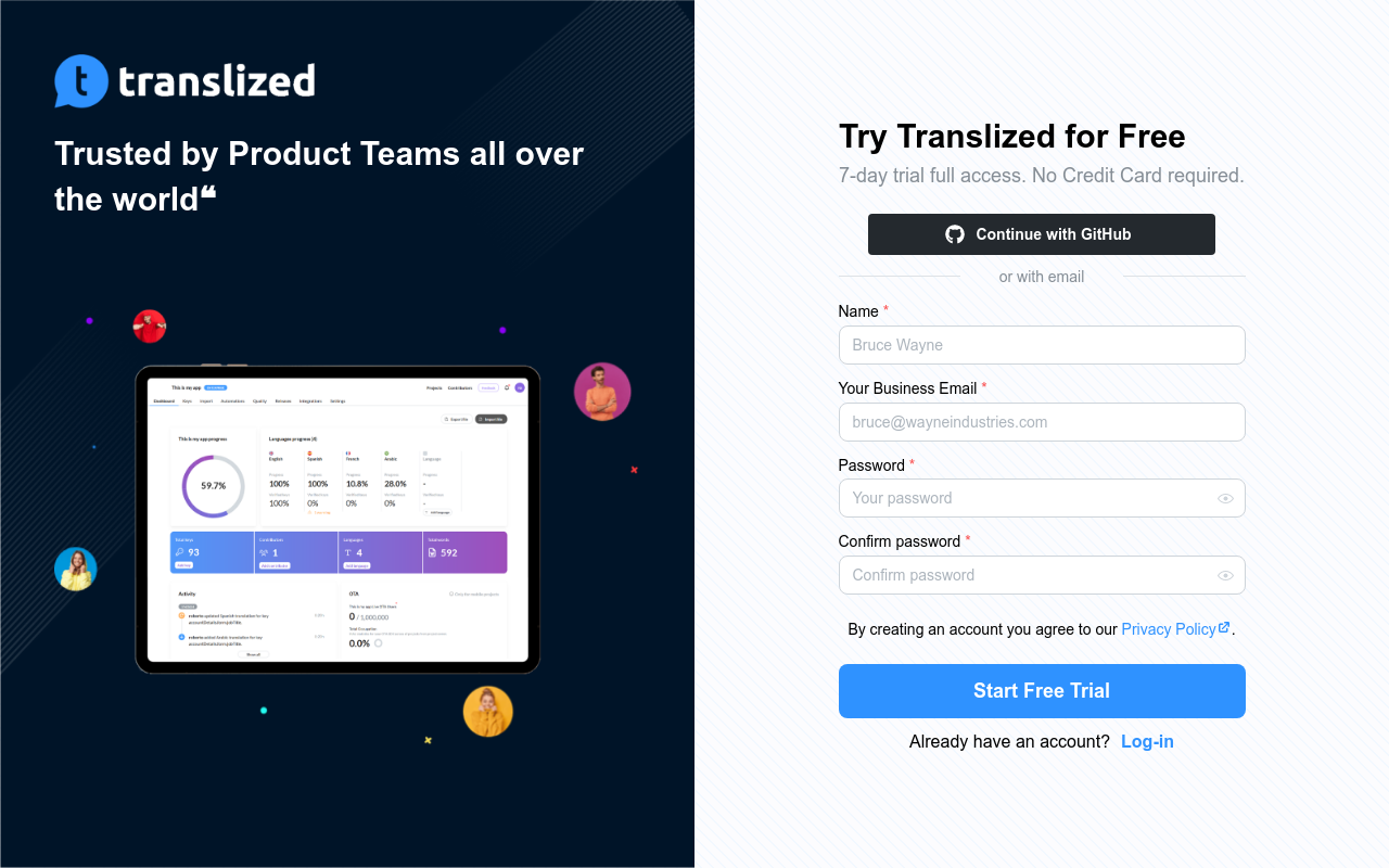 Translized - AI Software Localization