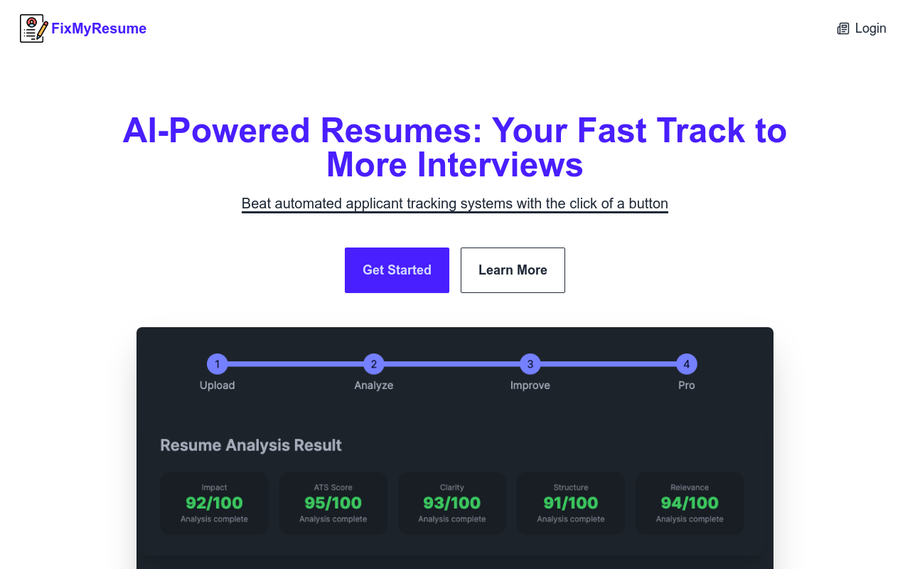 Fixmyresume