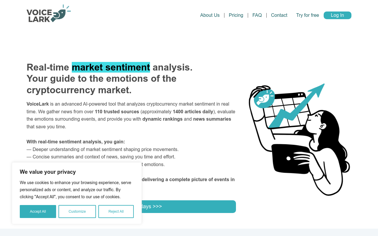 VoiceLark | Crypto news aggregator