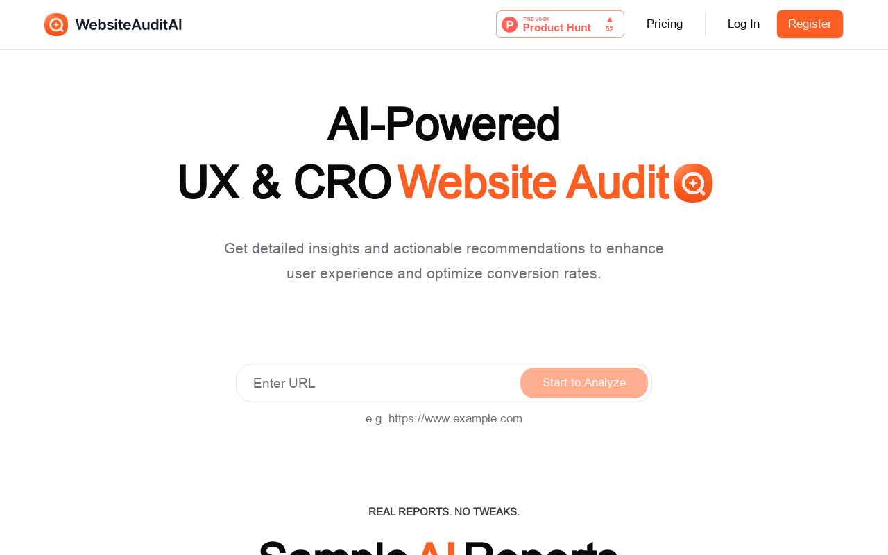 WebsiteAuditAI
