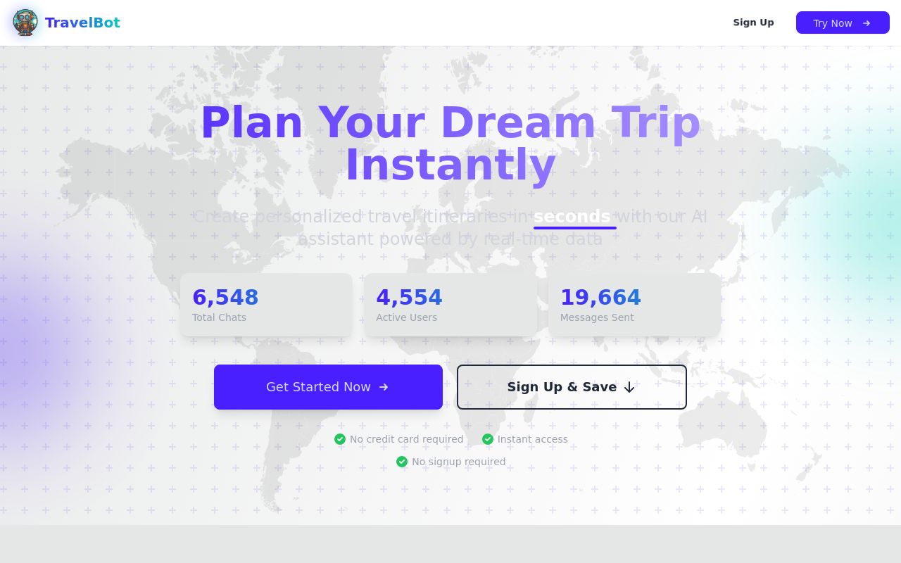 TravelBot AI Travel Assistant