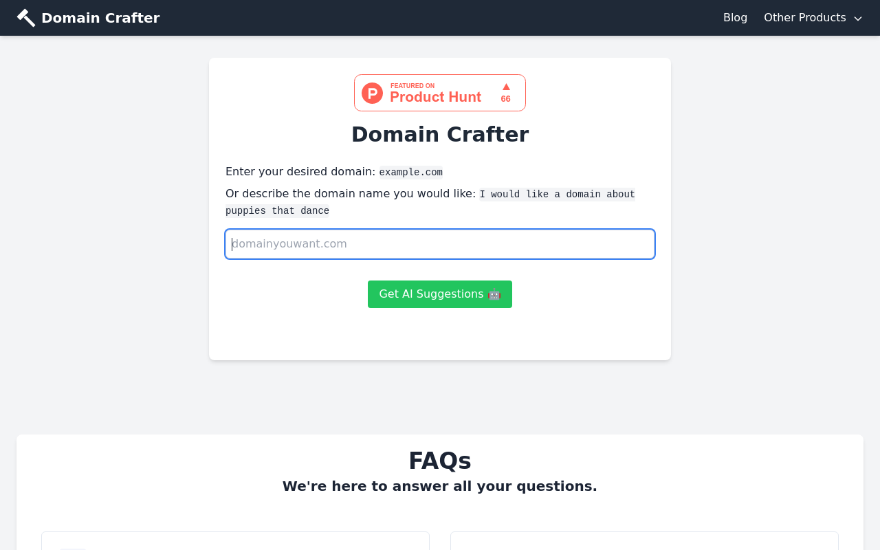 Domain Crafter